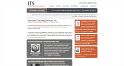 Desktop Screenshot of hazardinsurancetracking.com